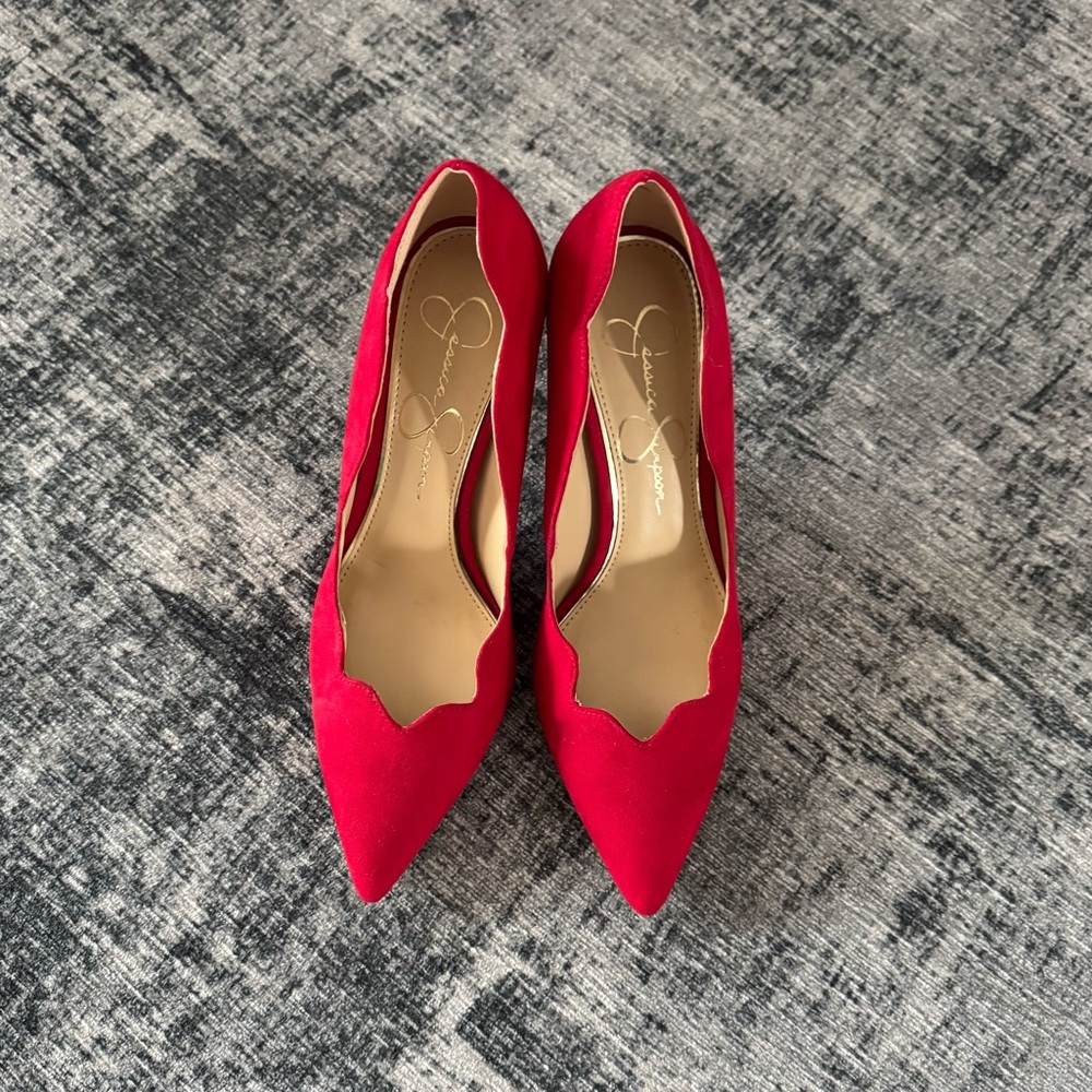 Jessica Simpson Red Women's Shoes 6.5 new